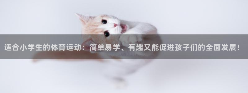适合小学生的体育运动：简单易学、有趣又能促进孩子们的全面发展！