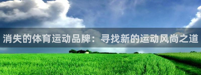 消失的体育运动品牌：寻找新的运动风尚之道